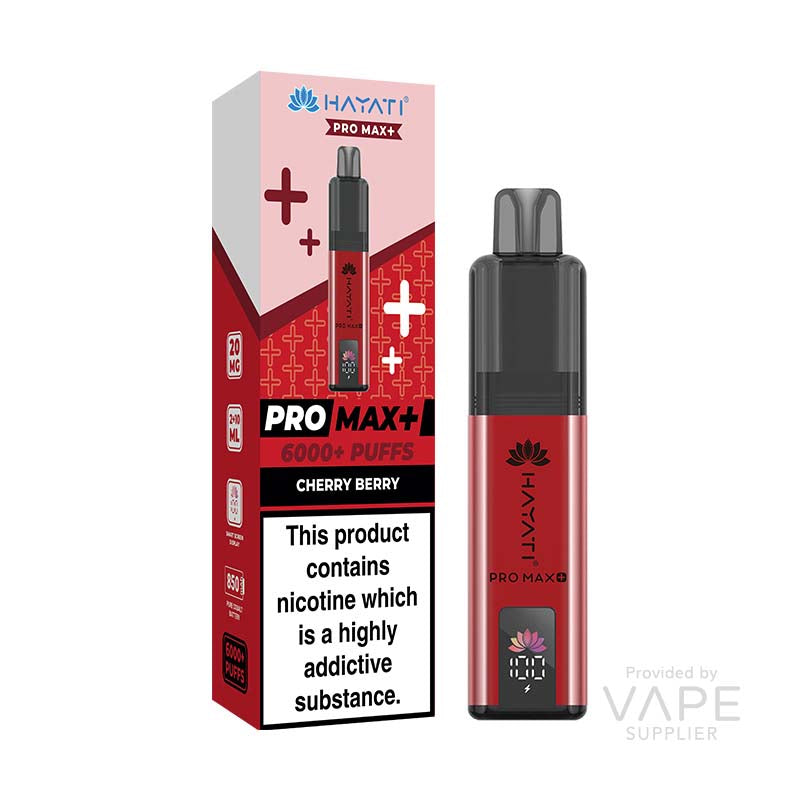 Hayati Pro Max+ 20mg Prefilled Pod Kit Cherry Berry