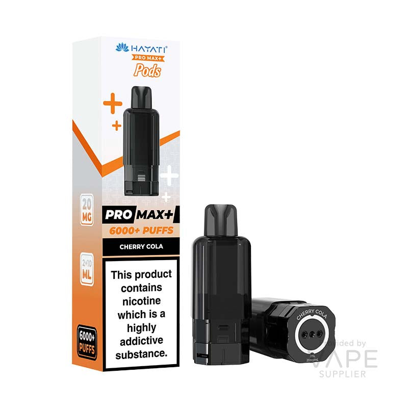 Hayati Pro Max+ Cherry Cola 20mg Prefilled Pods