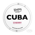 cuba white 25mg nicotine pouch cherry