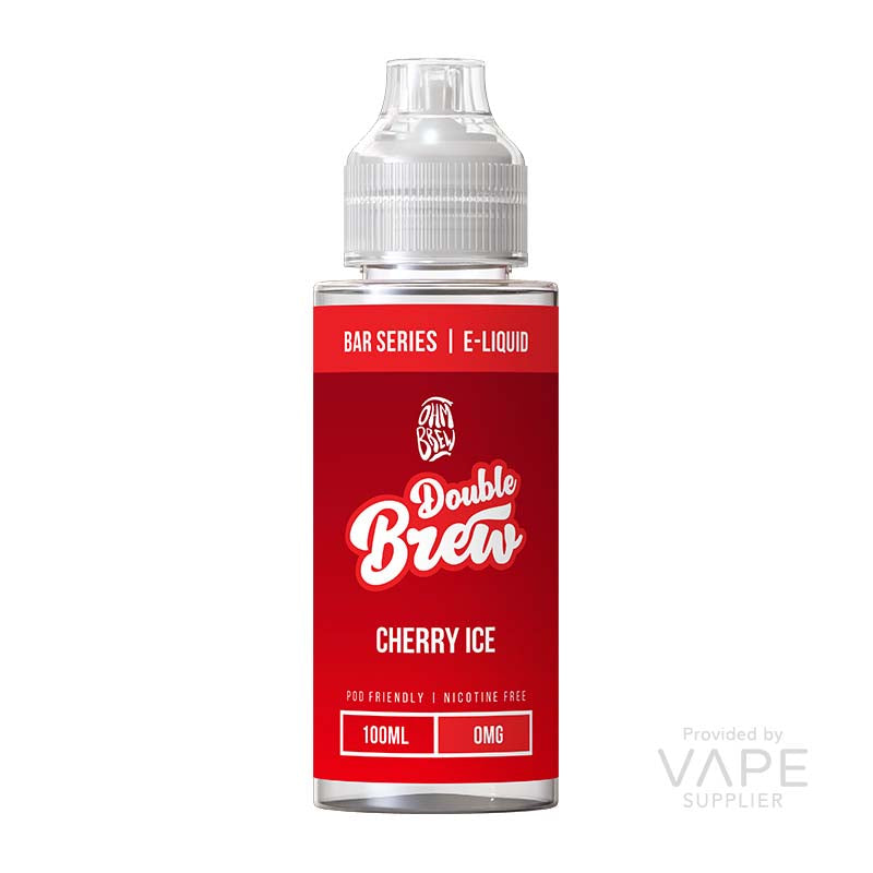 ohm brew double brew bar series 100ml shortfill cherry ice