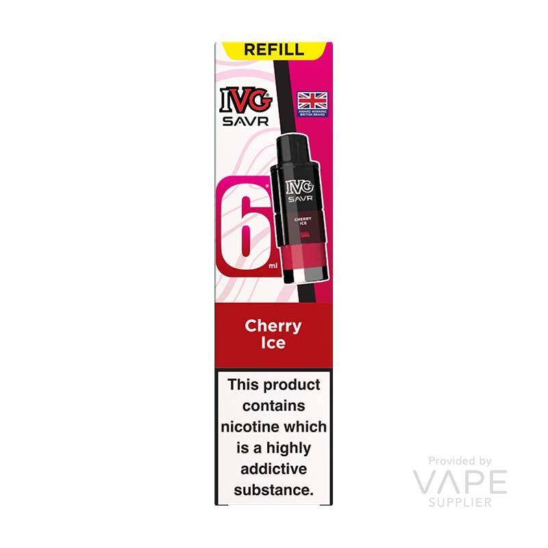 IVG SAVR Cherry Ice 20mg Prefilled Pods