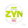 zyn mini nicotine pouches citrus