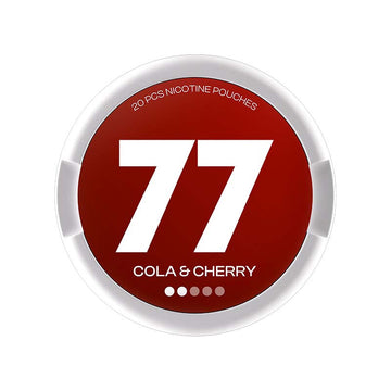 77 Light Cola and Cherry 5.2mg Nicotine Pouches