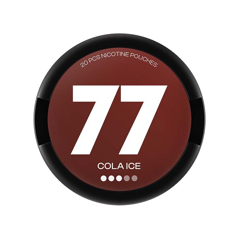 77 Medium Cola Ice 10.4mg Nicotine Pouches