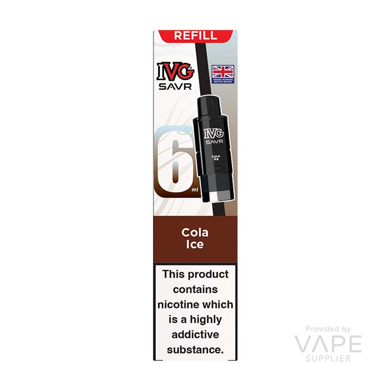 IVG SAVR Cola Ice 20mg Prefilled Pods