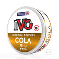 ivg snus nicotine pouches 15mg cola