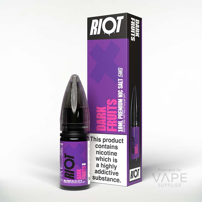 riot x 5mg nic salts