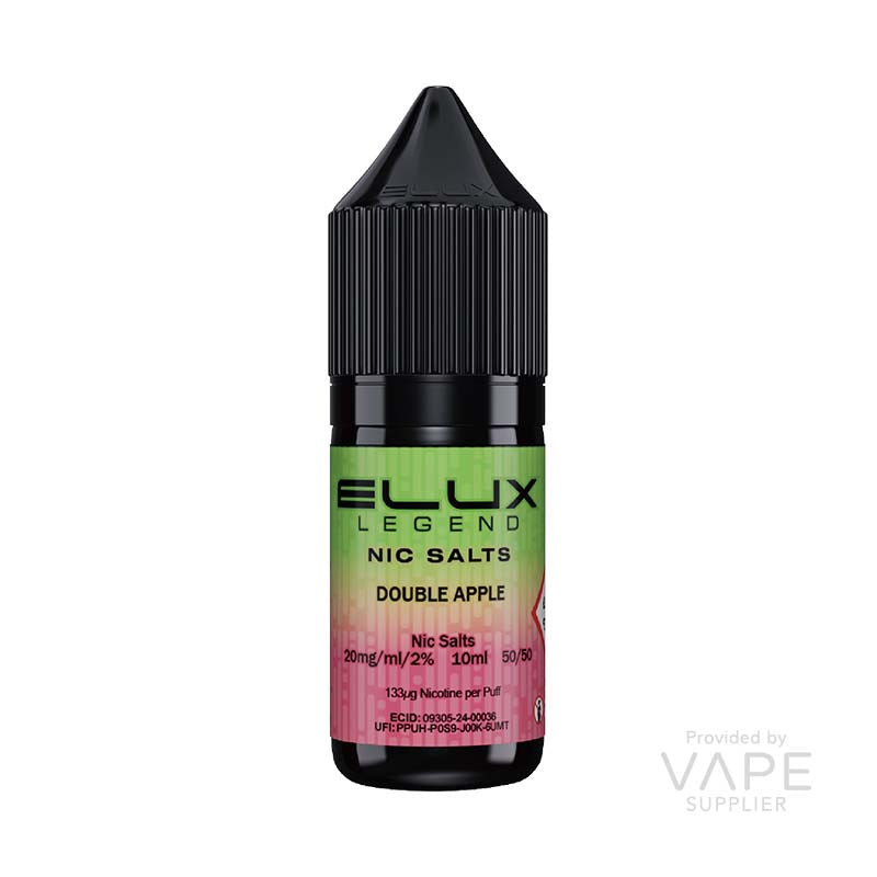 elux legend nic salts double apple