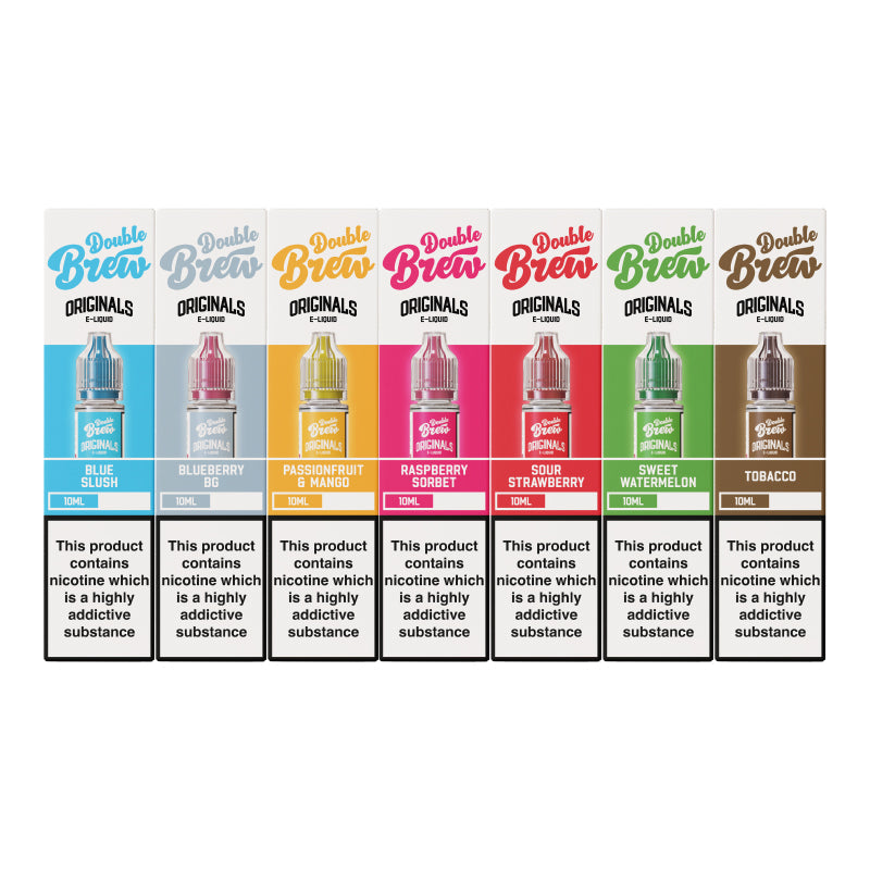 Double Brew Originals Nic Salt Bundle 5mg