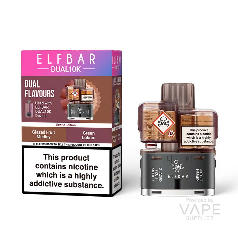 Elf Bar Dual 10K Exotic Edition 20mg Prefilled Pods