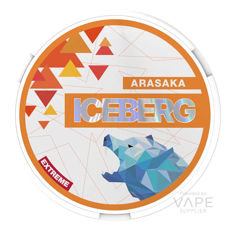 iceberg 50mg extreme nicotine pouches apple lemon pinapple