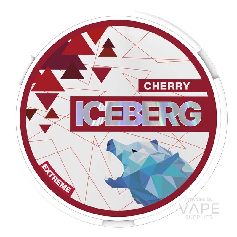 iceberg 50mg extreme nicotine pouches cherry