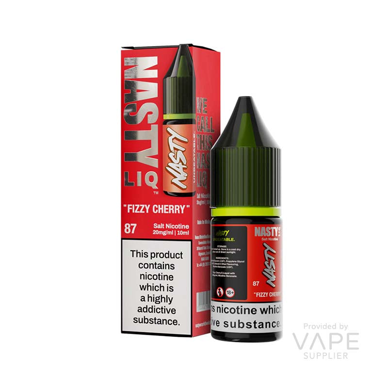nasty liq nic salt fizzy cherry