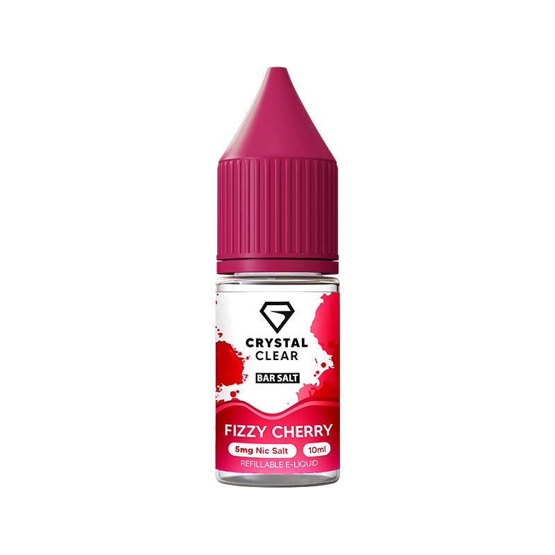Crystal Clear Fizzy Cherry 5mg Nic Salt E-liquid