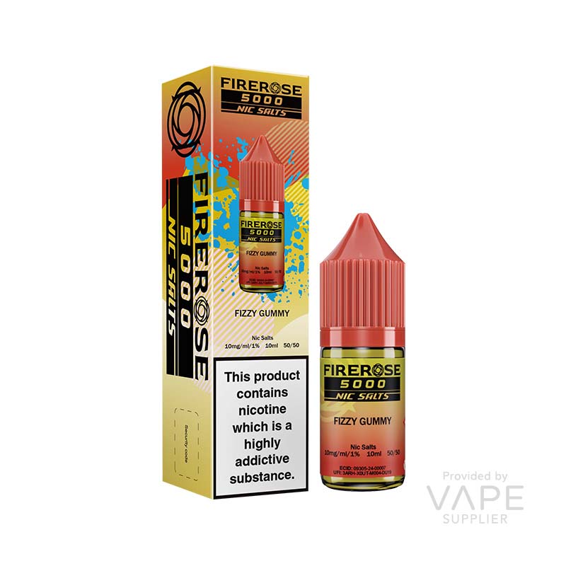 elux firerose 5000 nic salt fizzy gummy