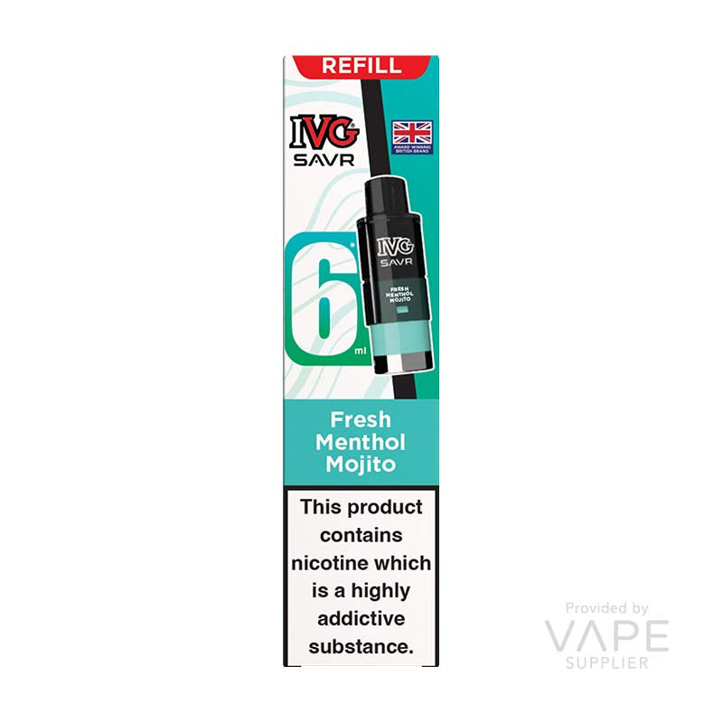 IVG SAVR Fresh Menthol Mojito 20mg Prefilled Pods