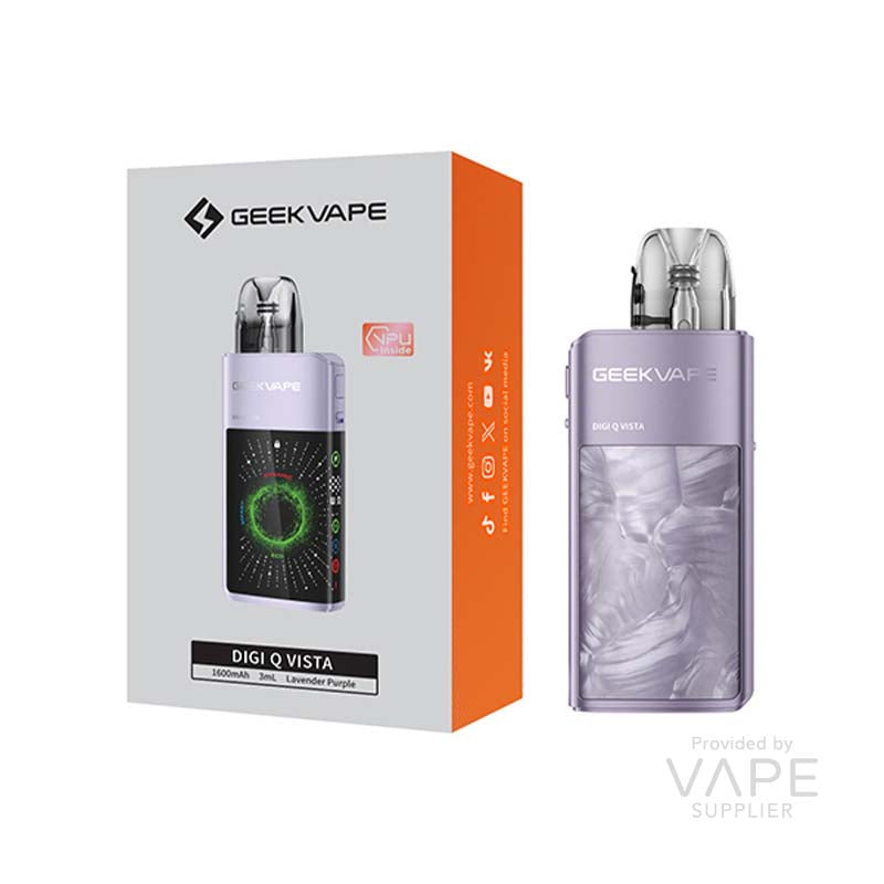 GeekVape Digi Q Vista Vape Pod Kit Lavender Purple