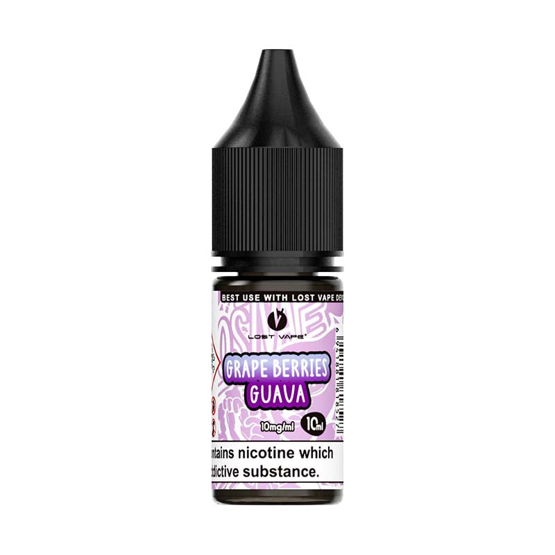 lost vape bar salts nic salt grape berries guava