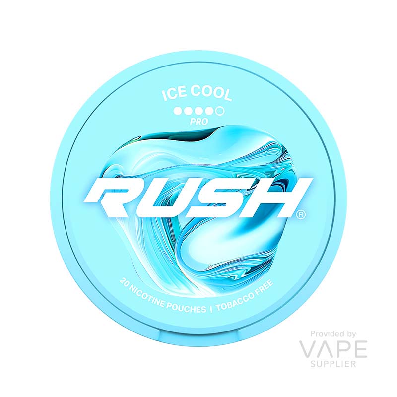 rush pro 16mg snus nicotine pouches ice cool