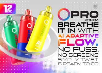 INSTA O Pro Flavour Menu A4 Front