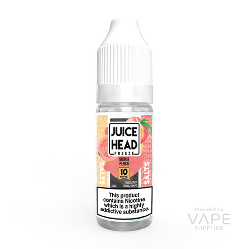 Juice Head Freeze Nic Salts 10mg Guava Peach