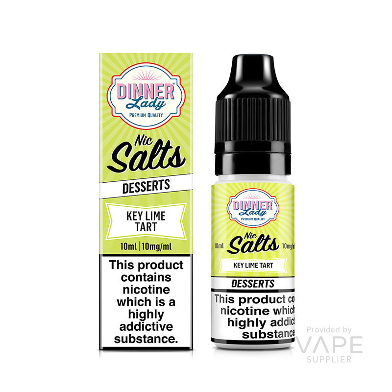 dinner lady key lime tart nic salt 10mg