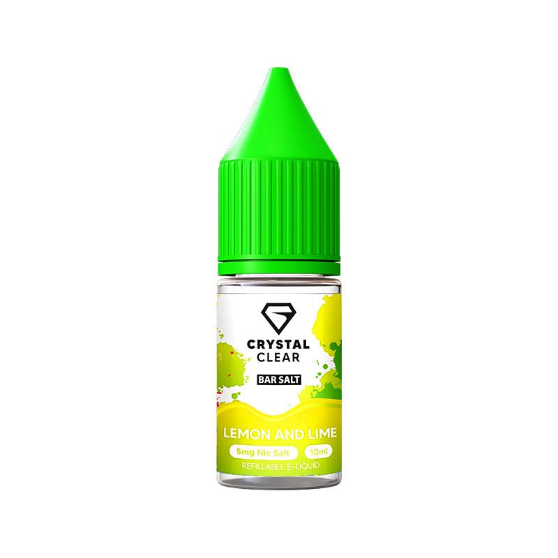 Crystal Clear Lemon and Lime 5mg Nic Salt E-liquid