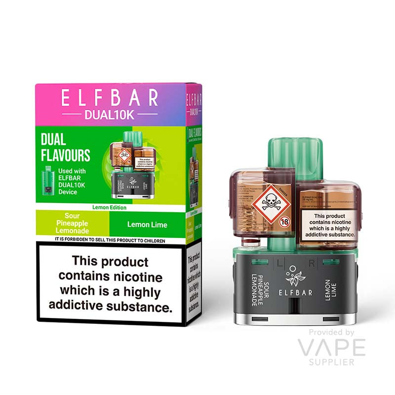 Elf Bar Dual 10K Lemon Edition 20mg Prefilled Pods