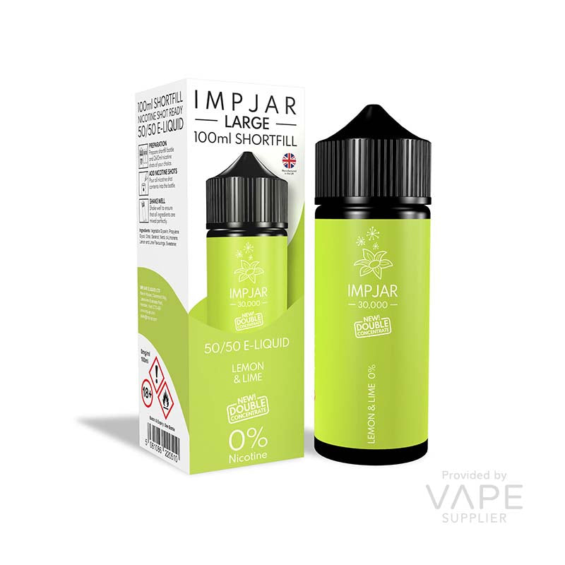 Imp Jar Lemon Lime 100ml Shortfill E-liquid