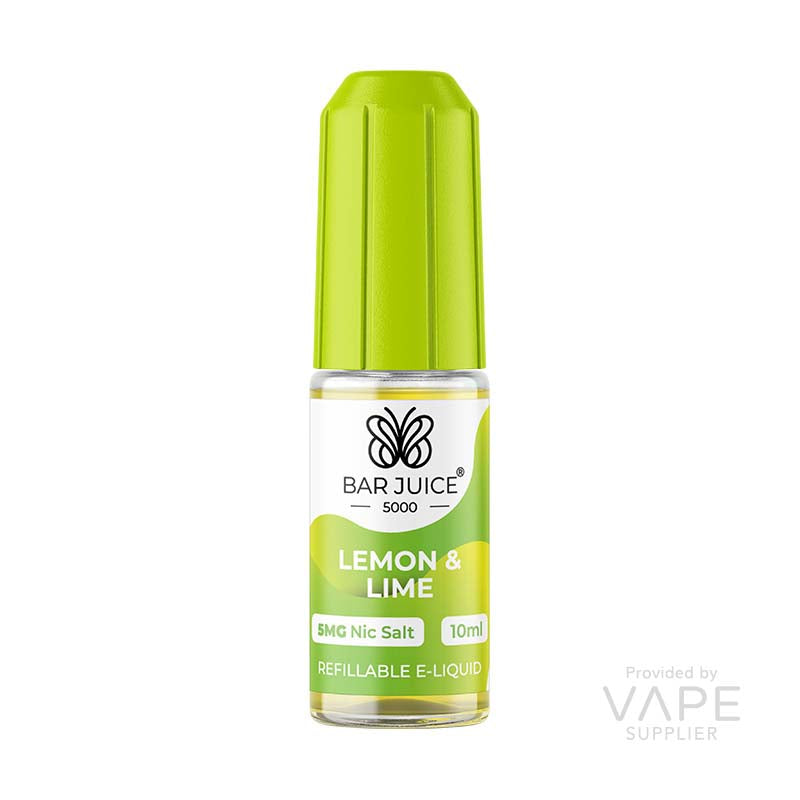 bar juice 5000 nic salt 5mg lemon lime