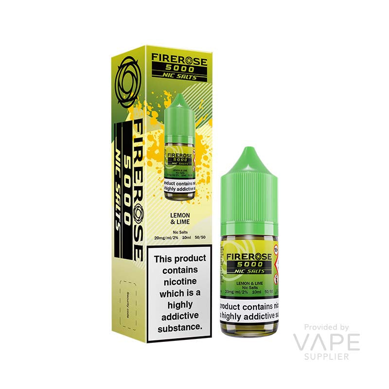 elux firerose 5000 nic salt lemon lime