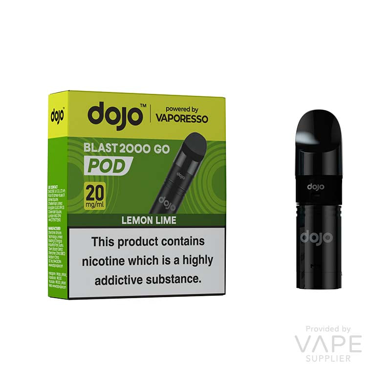 vaporesso dojo blast 2000 go pod lemon lime