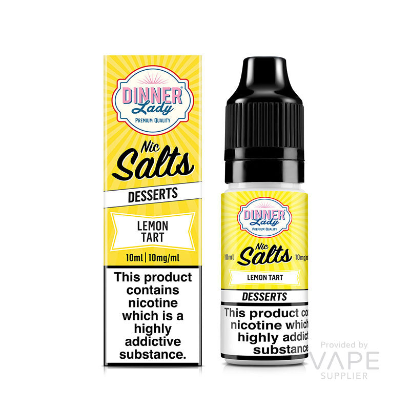 dinner lady lemon tart nic salt 10mg