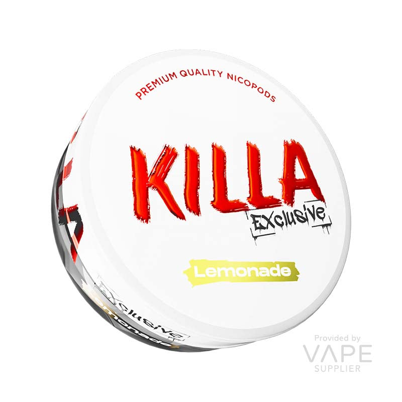killa exclusive nicotine pouches lemonade