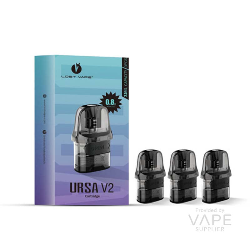 lost vape ursa v2 pods 3 pack 0.6 ohm