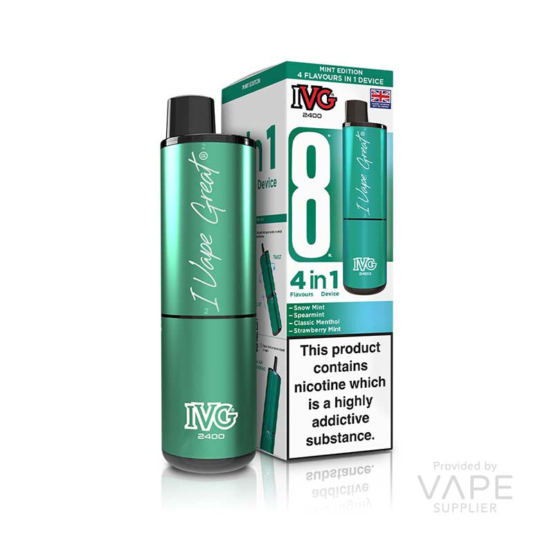 IVG 2400 20mg Prefilled Pod Kit Mint Edition
