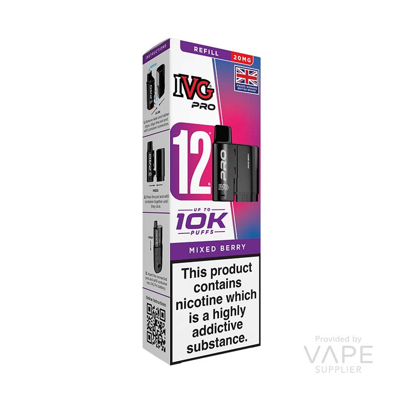 IVG Pro 12 Mixed Berry 20mg Prefilled Pods
