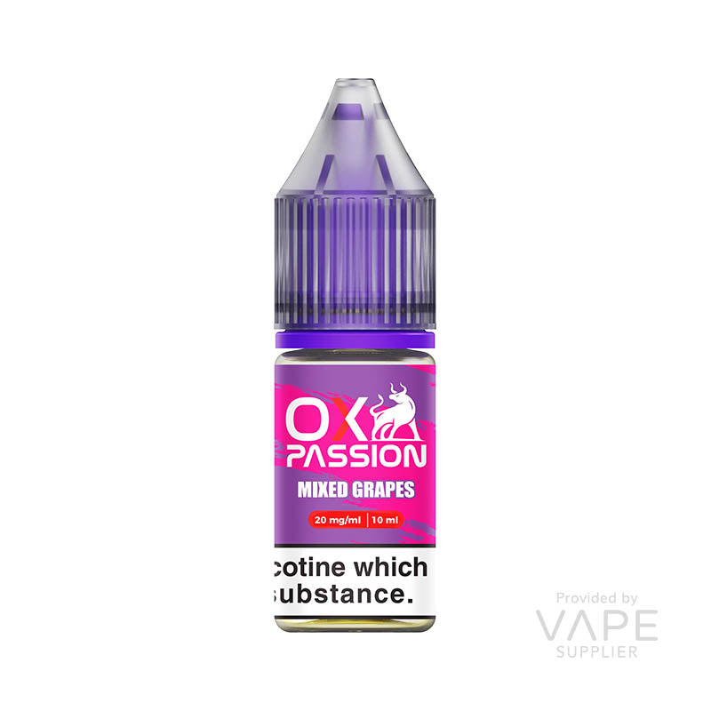 oxva ox passion 20mg nic salt mixed grapes