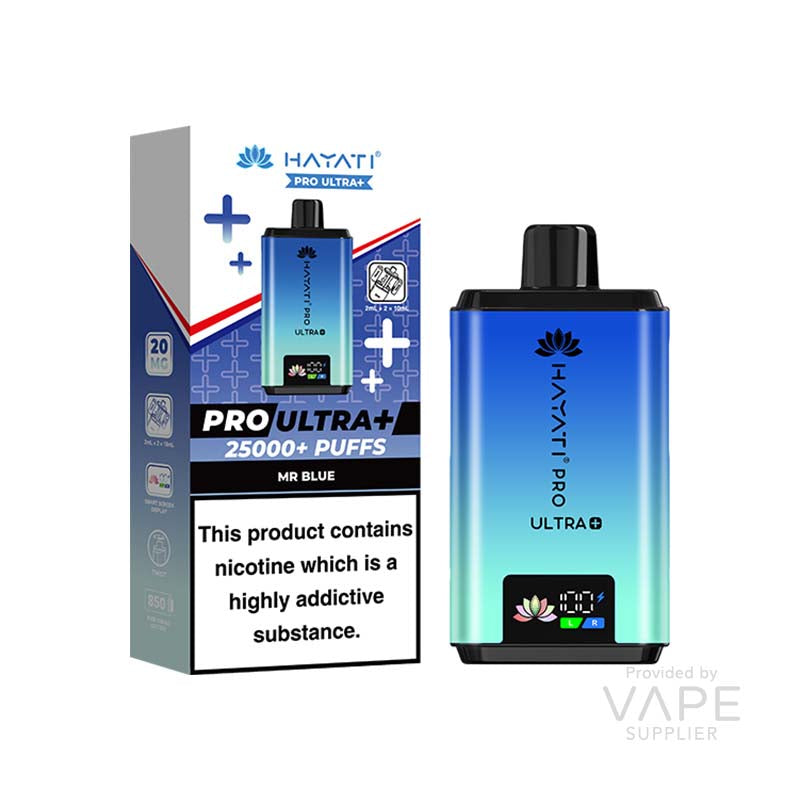 Hayati Pro Ultra 20mg Prefilled Pod Kit Mr Blue
