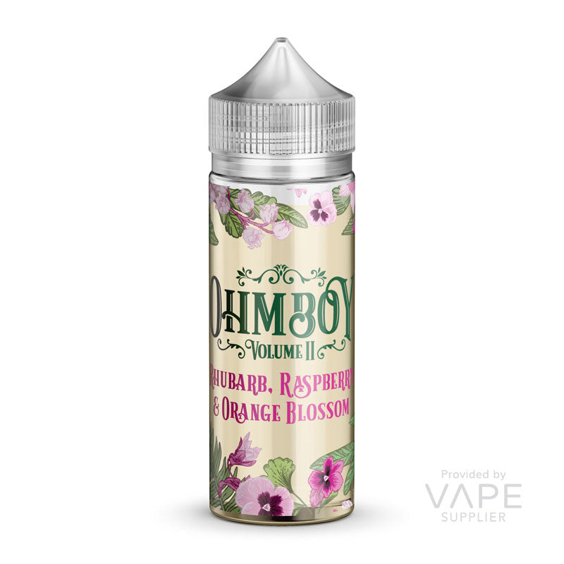 Ohm Boy Volume 2 Rhubarb Raspberry Orange 100ml Shortfill