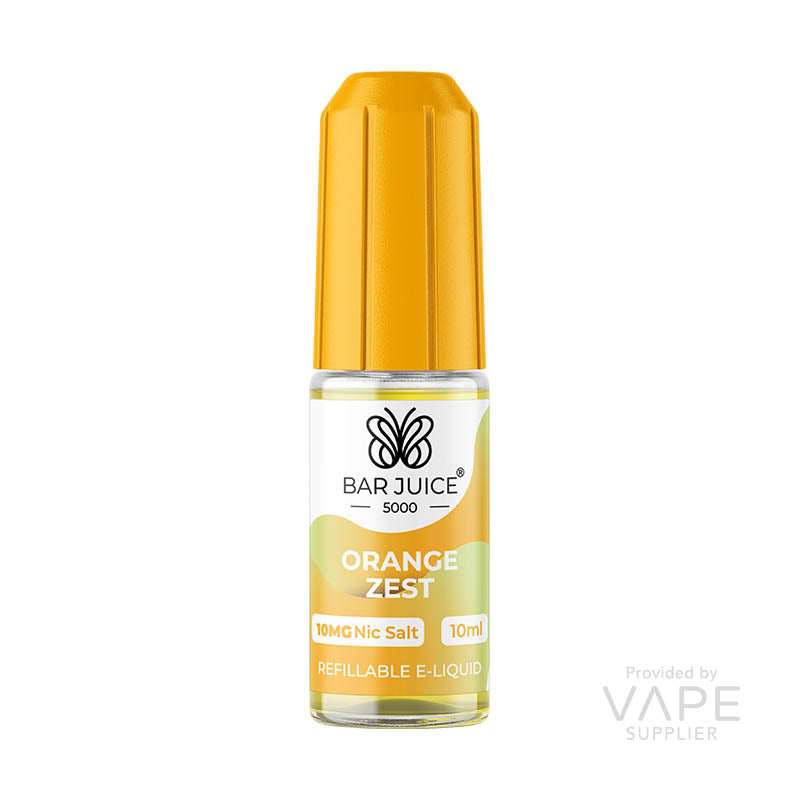bar juice 5000 nic salt 10mg orange zest