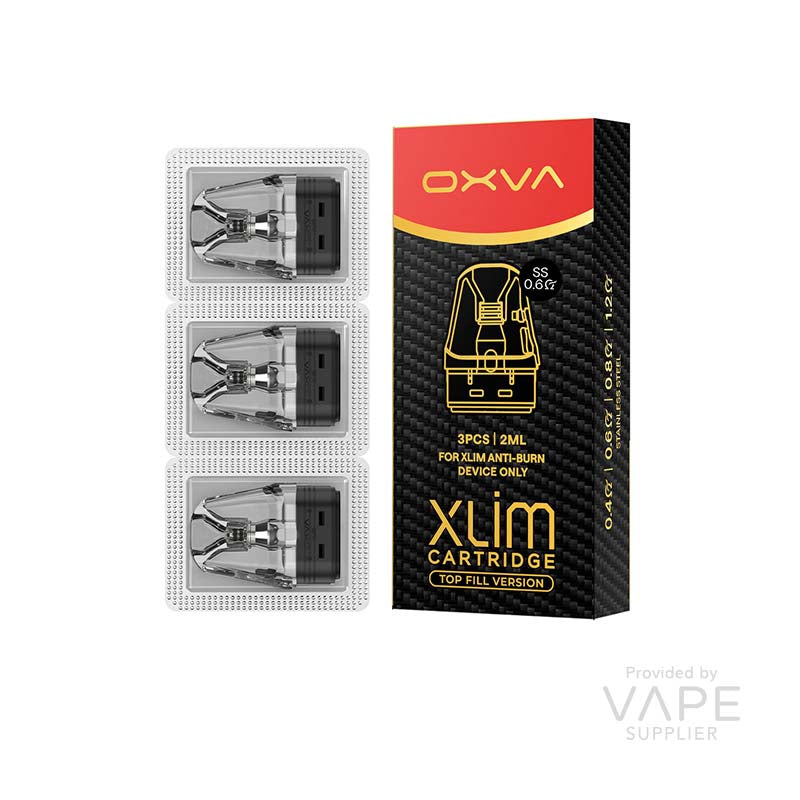 OXVA XLIM Top Fill Cartridge Stainless Steel