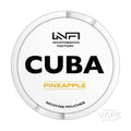 cuba white 25mg nicotine pouch pineapple