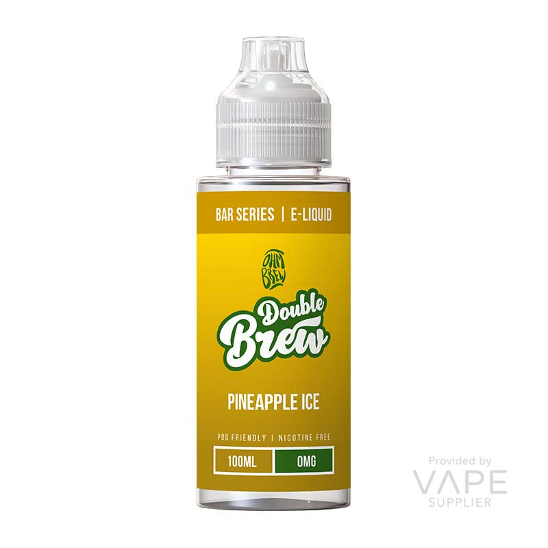 ohm brew double brew bar series 100ml shortfill pineapple ice