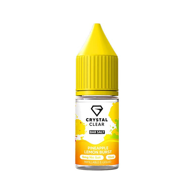 Crystal Clear Pineapple Lemon Burst 5mg Nic Salt E-liquid