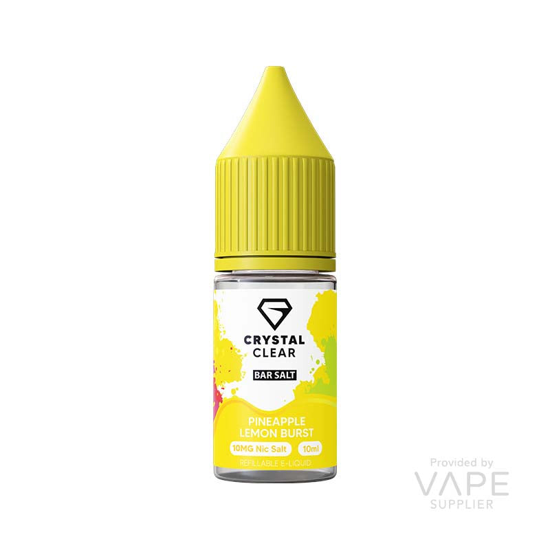 crystal clear 20mg nic salt pineapple lemon burst