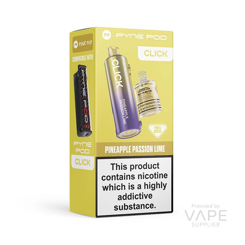 Pyne Pod Click 50K Pineapple Passion Lime 20mg Prefilled Pods