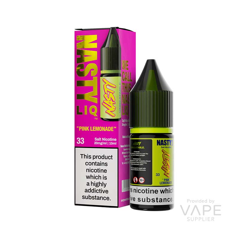 nasty liq nic salt pink lemoande