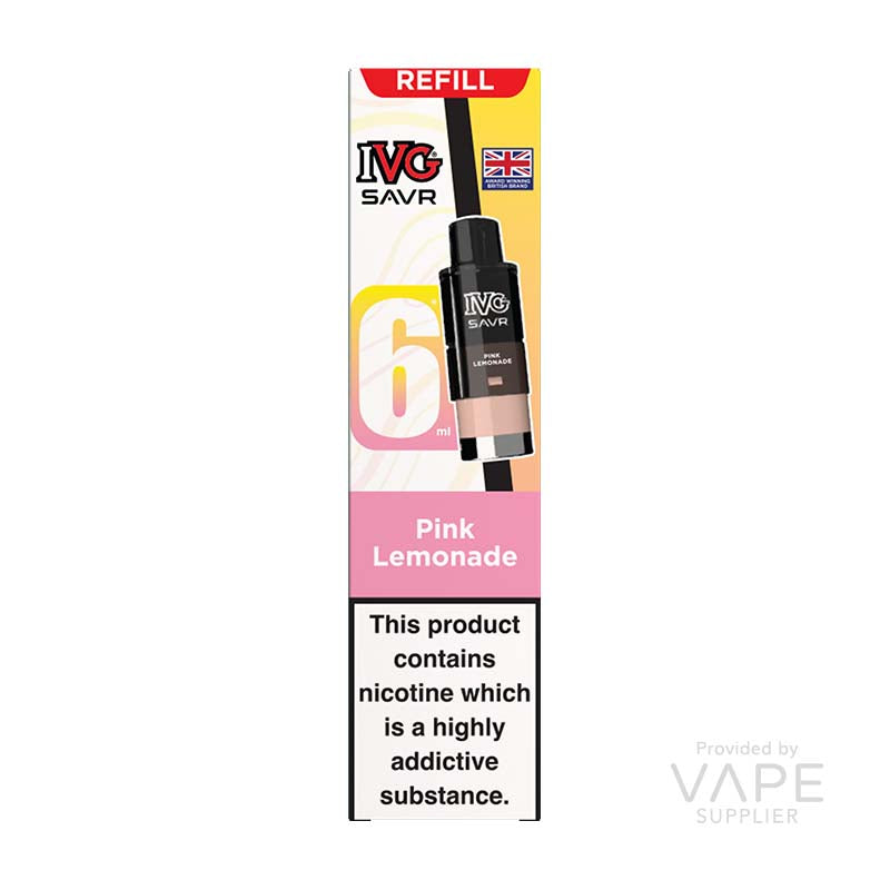 IVG SAVR Pink Lemonade 20mg Prefilled Pods