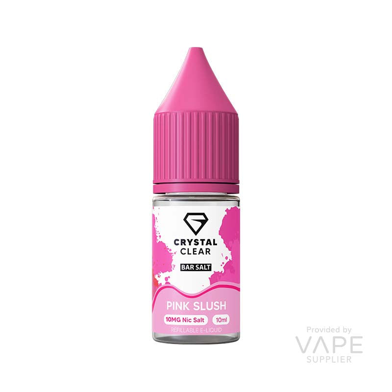 crystal clear 20mg nic salt pink slush
